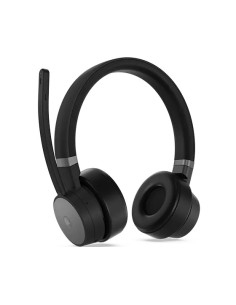 Lenovo Go Wireless ANC Auricolare Con cavo e senza cavo A Padiglione Ufficio USB tipo-C Bluetooth Nero