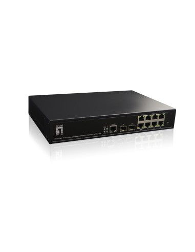 LevelOne GEP-1061 switch di rete Gestito L2 Gigabit Ethernet (10 100 1000) Supporto Power over Ethernet (PoE) Nero