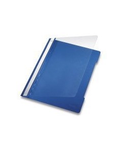 Leitz Standard Plastic File A4 Blue (25) cartellina con fermafoglio PVC Blu
