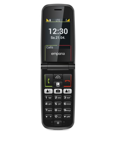 Emporia ACTIVEglam 5,59 cm (2.2") 85 g Nero Telefono per anziani