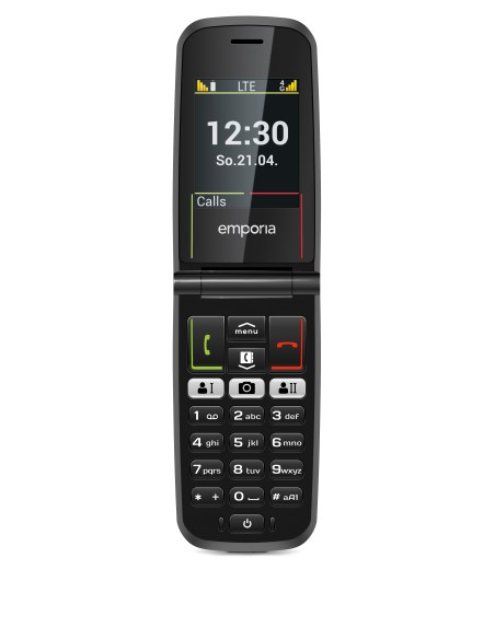 Emporia ACTIVEglam 5,59 cm (2.2") 85 g Nero Telefono per anziani