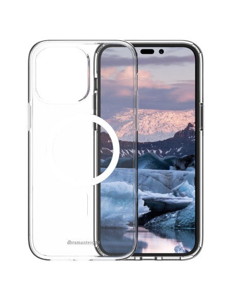 dbramante1928 Iceland Pro MagSafe Compatible custodia per cellulare 17 cm (6.7") Cover Trasparente