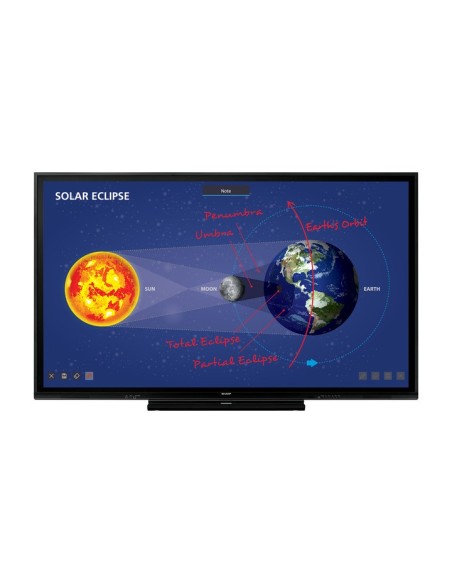 Sharp PN-86HC1 2,18 m (86") LED 400 cd m² 4K Ultra HD Nero Touch screen