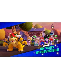 Nintendo Mario + Rabbids Sparks of Hope Standard+Componente aggiuntivo Tedesca, Inglese, ESP, Francese, ITA Nintendo Switch