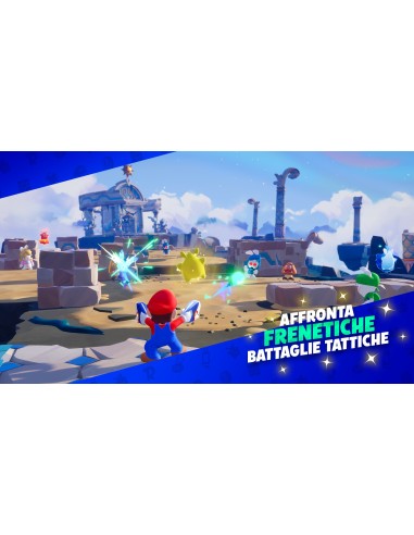Nintendo Mario + Rabbids Sparks of Hope Standard+Componente aggiuntivo Tedesca, Inglese, ESP, Francese, ITA Nintendo Switch