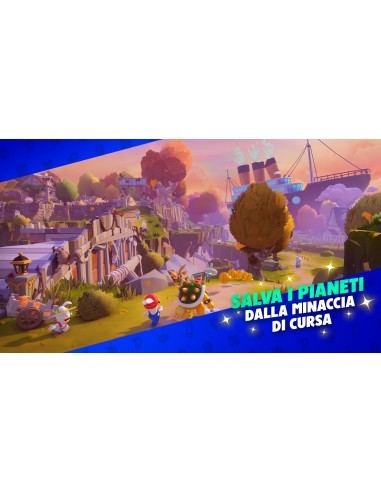 Nintendo Mario + Rabbids Sparks of Hope Standard+Componente aggiuntivo Tedesca, Inglese, ESP, Francese, ITA Nintendo Switch