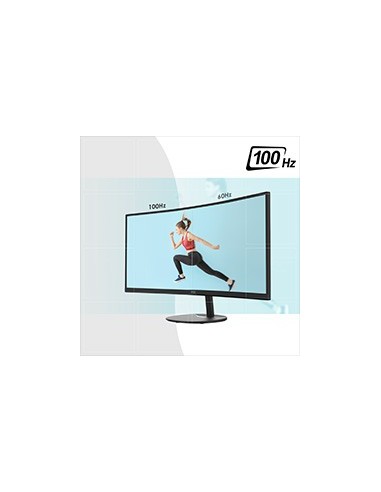 MSI Pro MP341CQ 86,4 cm (34") 3440 x 1440 Pixel UltraWide Quad HD Nero