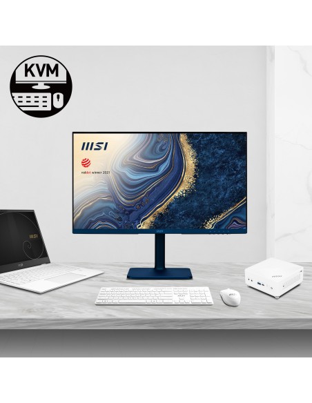 MSI Modern MD272QP ULTRAMARINE 68,6 cm (27") 2560 x 1440 Pixel Wide Quad HD Nero