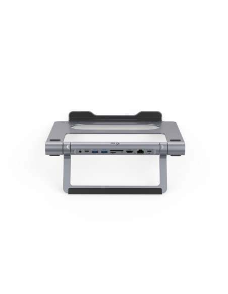 i-tec Metal Cooling Pad for notebooks (up-to 15.6”) with USB-C Docking Station (Power Delivery 100 W)