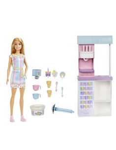 Barbie Ice Cream Shop Playset