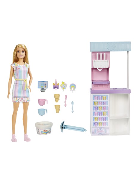 Barbie Ice Cream Shop Playset
