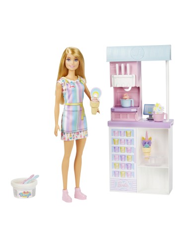 Barbie Ice Cream Shop Playset