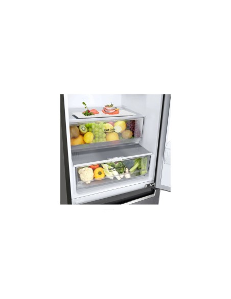 LG GBP62DSNCN1.ADSQE frigorifero con congelatore Libera installazione 384 L C Grafite
