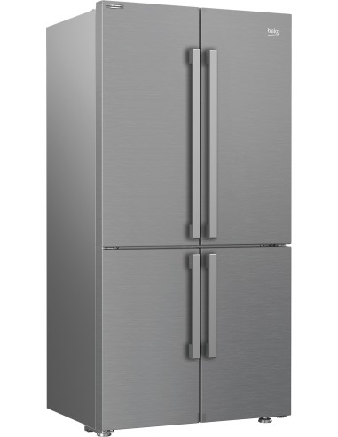 Beko GN1406231XBN frigorifero side-by-side Libera installazione 572 L F Acciaio inossidabile