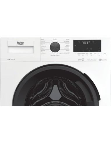 Beko Lavatrice a Vapore WUX81436AI-IT, 8 kg, 1400 giri min