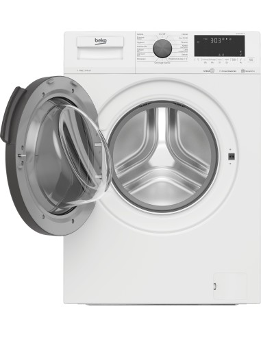 Beko Lavatrice a Vapore WUX81436AI-IT, 8 kg, 1400 giri min