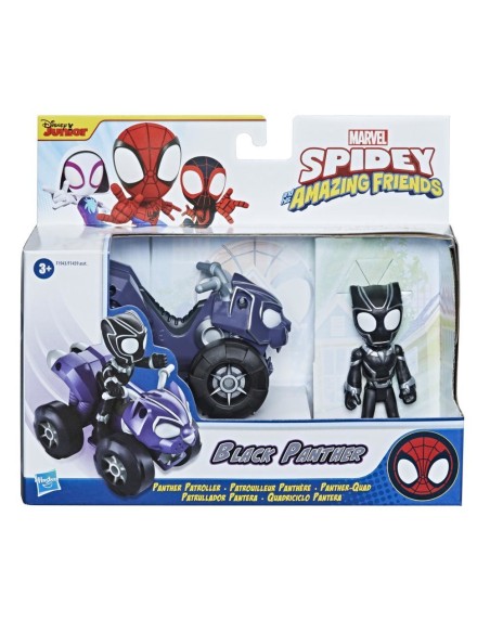Marvel Spidey e i Suoi Fantastici Amici - Personaggio e veicolo, per bambini dai 3 anni in su