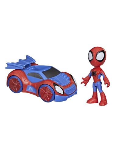 Marvel Spidey e i Suoi Fantastici Amici - Personaggio e veicolo, per bambini dai 3 anni in su