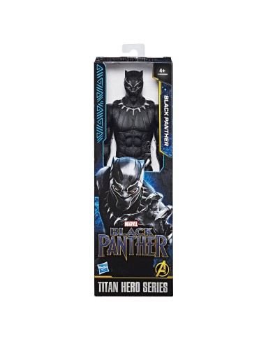 Hasbro Marvel Studios  Black Panther Legacy Titan Hero Series Black Panther