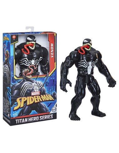 Marvel Spider-Man - Titan Hero Series - Venom Deluxe, action figure da 30 cm, dai 4 anni in su