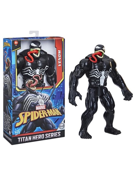 Marvel Spider-Man - Titan Hero Series - Venom Deluxe, action figure da 30 cm, dai 4 anni in su