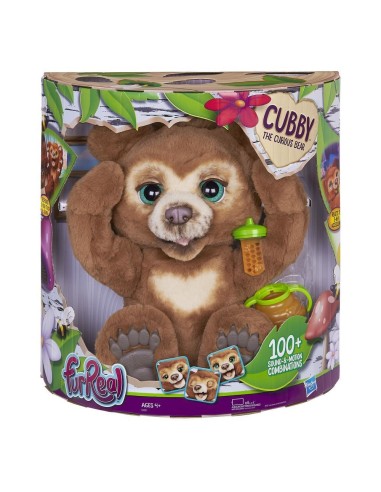 FurReal Cubby, il mio orsetto curioso (cucciolo di peluche interattivo, per bambini dai 4 anni in su)