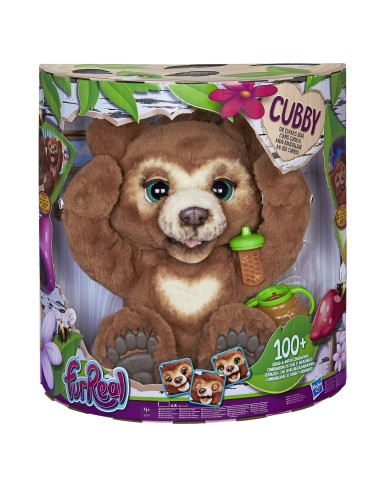 FurReal Cubby, il mio orsetto curioso (cucciolo di peluche interattivo, per bambini dai 4 anni in su)