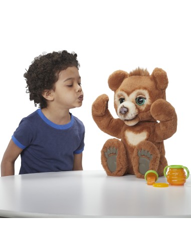 FurReal Cubby, il mio orsetto curioso (cucciolo di peluche interattivo, per bambini dai 4 anni in su)