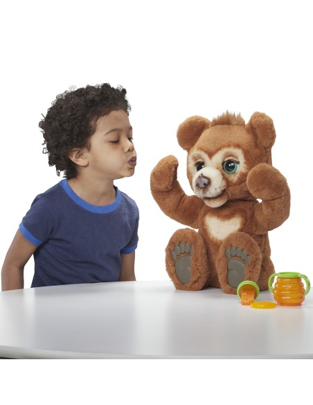FurReal Cubby, il mio orsetto curioso (cucciolo di peluche interattivo, per bambini dai 4 anni in su)