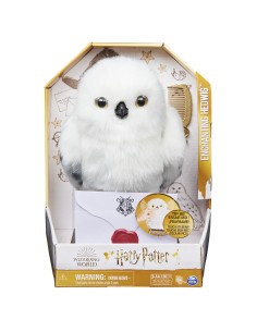 Wizarding World | Civetta Edvige interattiva di Harry Potter | 15 suoni e movimenti | Reagisce al tatto e alla voce | Peluche 2