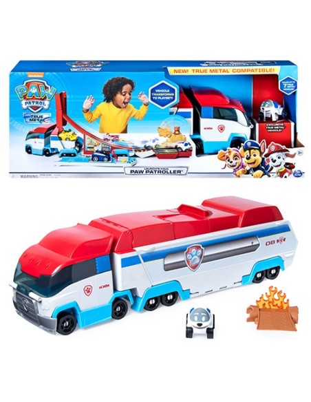 PAW Patrol Paw Patroller Die-cast, Veicolo con Lanciatore 2 in 1, dai 3 anni
