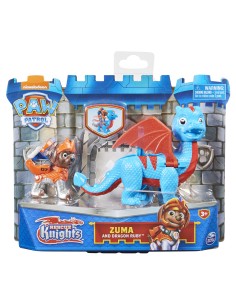 PAW Patrol , Cucciolo Rescue Knights con Drago, Personaggio con Drago a sorpresa, Giochi per bambini dai 3 anni in su 2