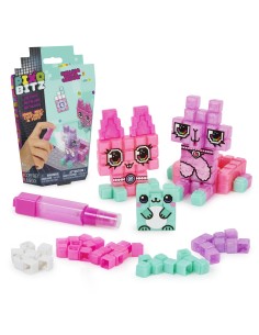 Spin Master Pixobitz - Confezione di Ricarica con 156 bitz metallizzati idroadesivi | Decorazioni e accessori per creazioni in