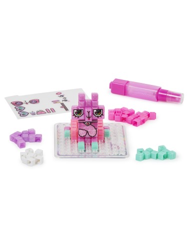 Spin Master Pixobitz - Confezione di Ricarica con 156 bitz metallizzati idroadesivi | Decorazioni e accessori per creazioni in