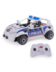 Meccano JUNIOR, Radiocomando della Polizia, Costruzioni per bambini, 73 pezzi in plastica, Giocattoli per bambini dai 5 anni in 2