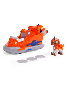 PAW Patrol Veicolo Rescue Knights di Zuma Aeroscafo con personaggio Giochi per bambini dai 3 anni in su