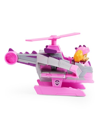 PAW Patrol Veicolo Rescue Knights di Skye Elicottero con personaggio Giochi per bambini dai 3 anni in su