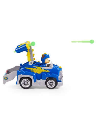 PAW Patrol | Veicolo Rescue Knights di Chase | Veicolo della polizia con personaggio | Giochi per bambini dai 3 anni in su