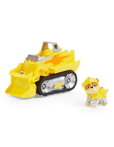 PAW Patrol | Veicolo Rescue Knights di Rubble | Bulldozer con personaggio | Giochi per bambini dai 3 anni in su