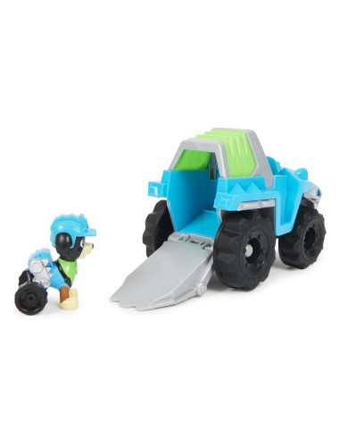 PAW Patrol , Veicolo da salvataggio di Rex, Veicolo e personaggio di Rex, Giochi per bambini dai 3 anni in su