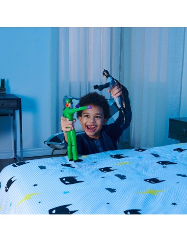 DC Comics | BATMAN | Personaggio in scala 30 cm Enigmista dai fumetti di Batman con decorazioni originali e 11 punti di