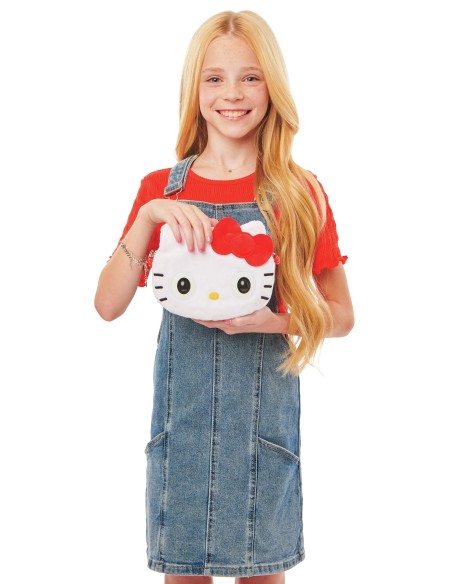 Purse Pets , Sanrio Hello Kitty and Friends, animale giocattolo e borsa interattiva Hello Kitty con oltre 30 suoni e reazioni,