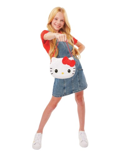 Purse Pets , Sanrio Hello Kitty and Friends, animale giocattolo e borsa interattiva Hello Kitty con oltre 30 suoni e reazioni,