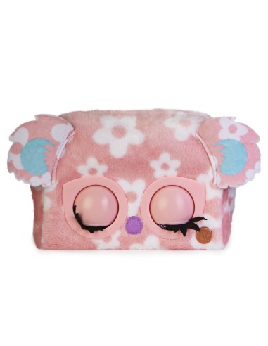 Purse Pets , Print Perfect Bamboo Boo Koala, animale giocattolo e borsa interattiva con oltre 30 effetti sonori e reazioni,