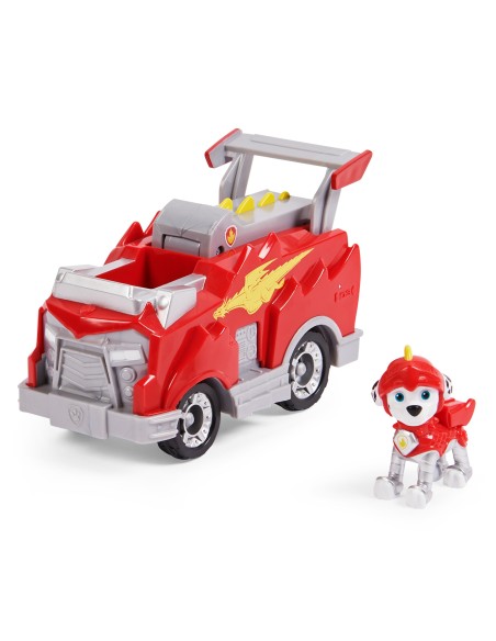 PAW Patrol | Veicolo Rescue Knights di Marshall | Camion dei pompieri con personaggio | Giochi per bambini dai 3 anni in su