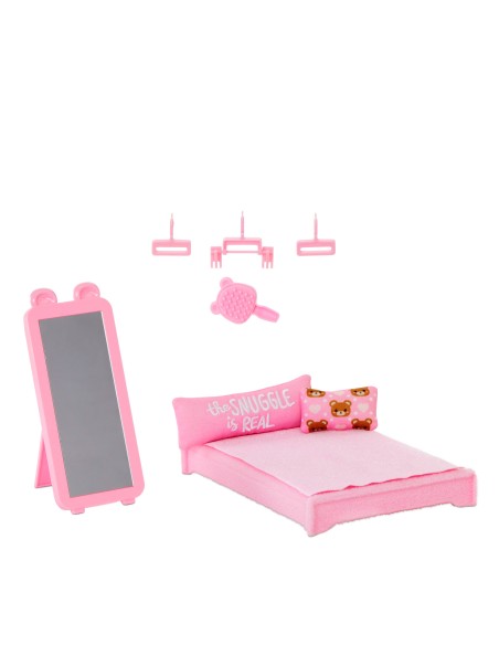 Na! Na! Na! Surprise 3-in-1 Backpack Bedroom Series 2 Playset - Sarah Snuggles (Teddy Bear)