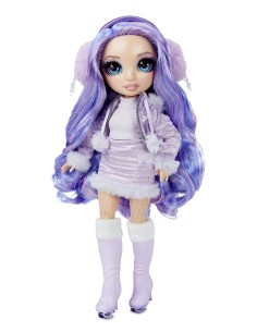 Rainbow High Winter Break Fashion Doll- Violet Willow (Purple)