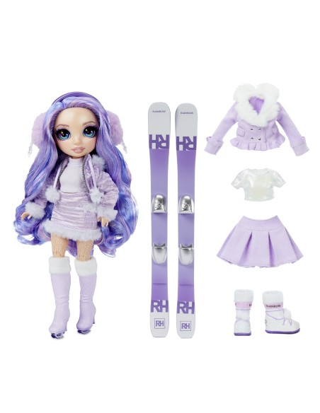 Rainbow High Winter Break Fashion Doll- Violet Willow (Purple)