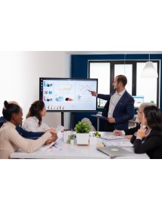 Sharp PN-L652B lavagna interattiva 165,1 cm (65") 3840 x 2160 Pixel Touch screen Nero