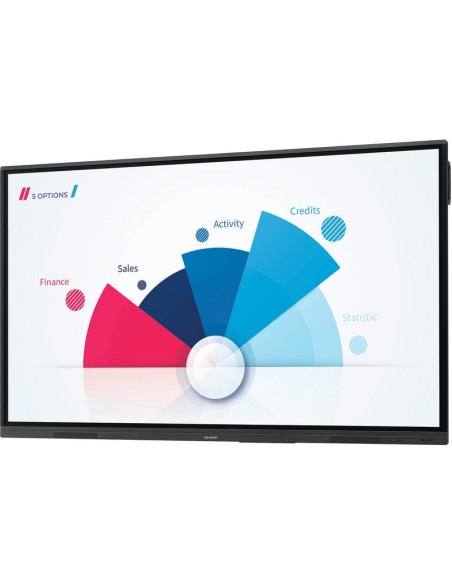 Sharp PN-L652B lavagna interattiva 165,1 cm (65") 3840 x 2160 Pixel Touch screen Nero